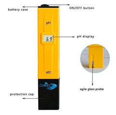 Ionix High-Accuracy Digital pH Meter with Automatic Temperature Compensation