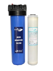 Ionix Whole House 2 Stage Water Filter with Iron & Sediment Remover and Anti Scaling