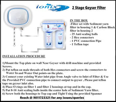 Ionix Geyser Filter & Water Softener