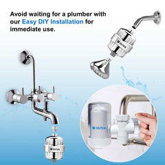 Ionix 2 BHK - Family Water Filter Kit  (1 Tap Filter + 2 Shower Filters + 1 Washing Machine Filter)