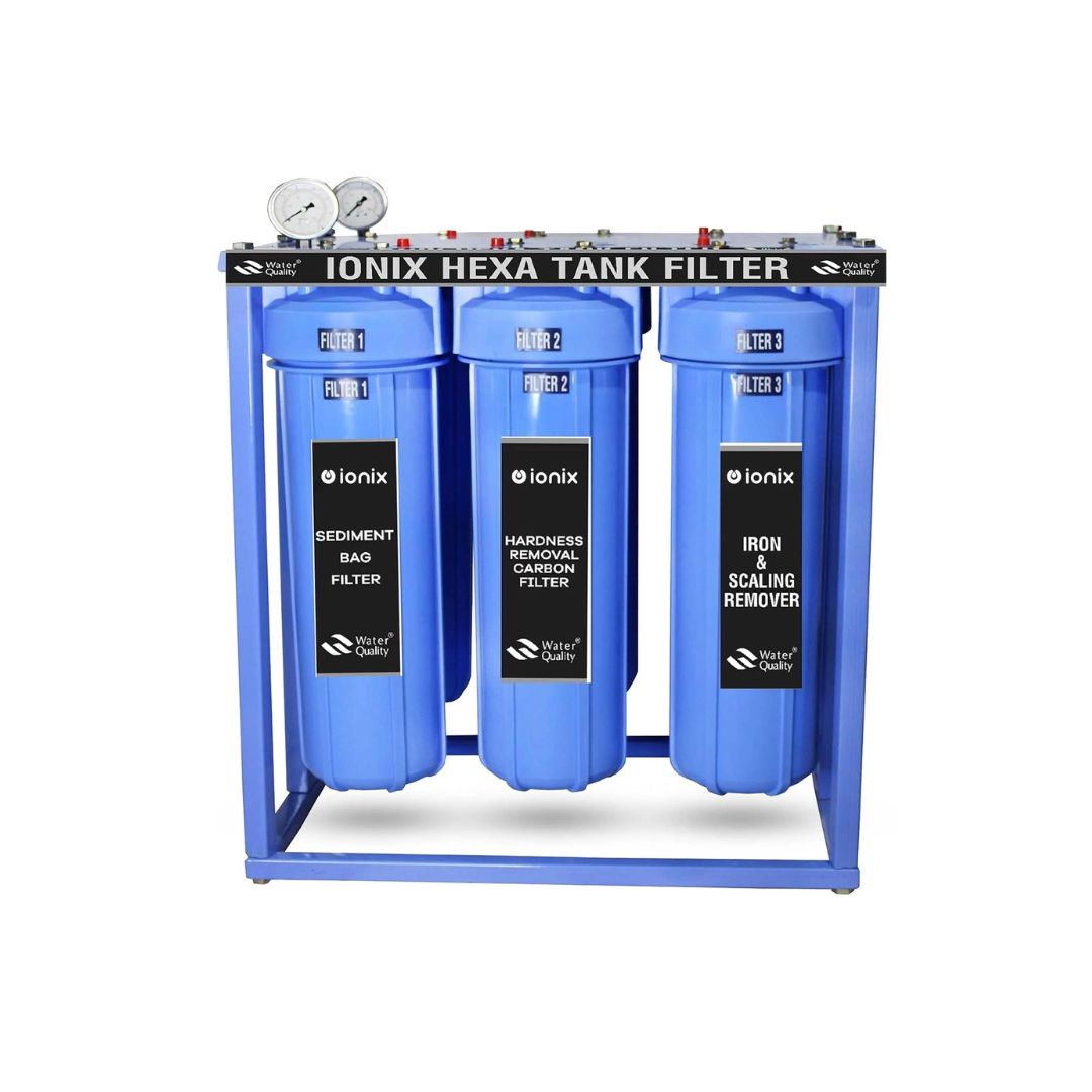 Ionix Hexa - 6 Stage - Tank - Mainline Water Filtration System