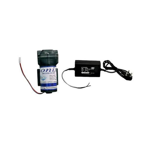 Ionix 300 GPD RO Booster Pump Combo with 3 Ampere 24 V smps