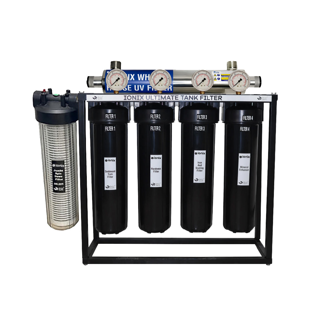 Ionix Ultimate - 6 Stage - Tank - Mainline Water Filtration System